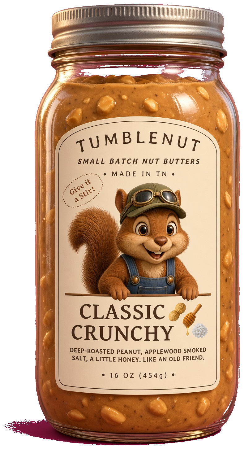 Classic Crunchy 16 oz (454g) mason jar